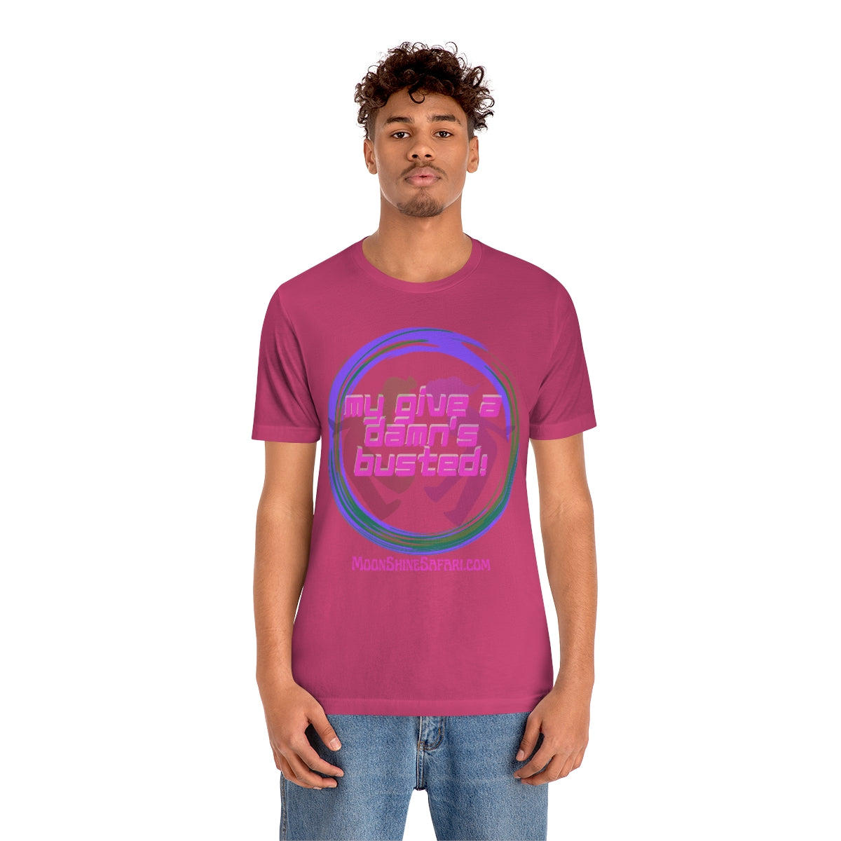 MoonShine Safari Busted Damn Unisex Jersey Short Sleeve Tee