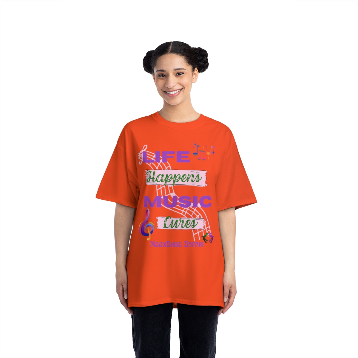 MoonShine Safari Music Cures Beefy-T® Short-Sleeve T-Shirt
