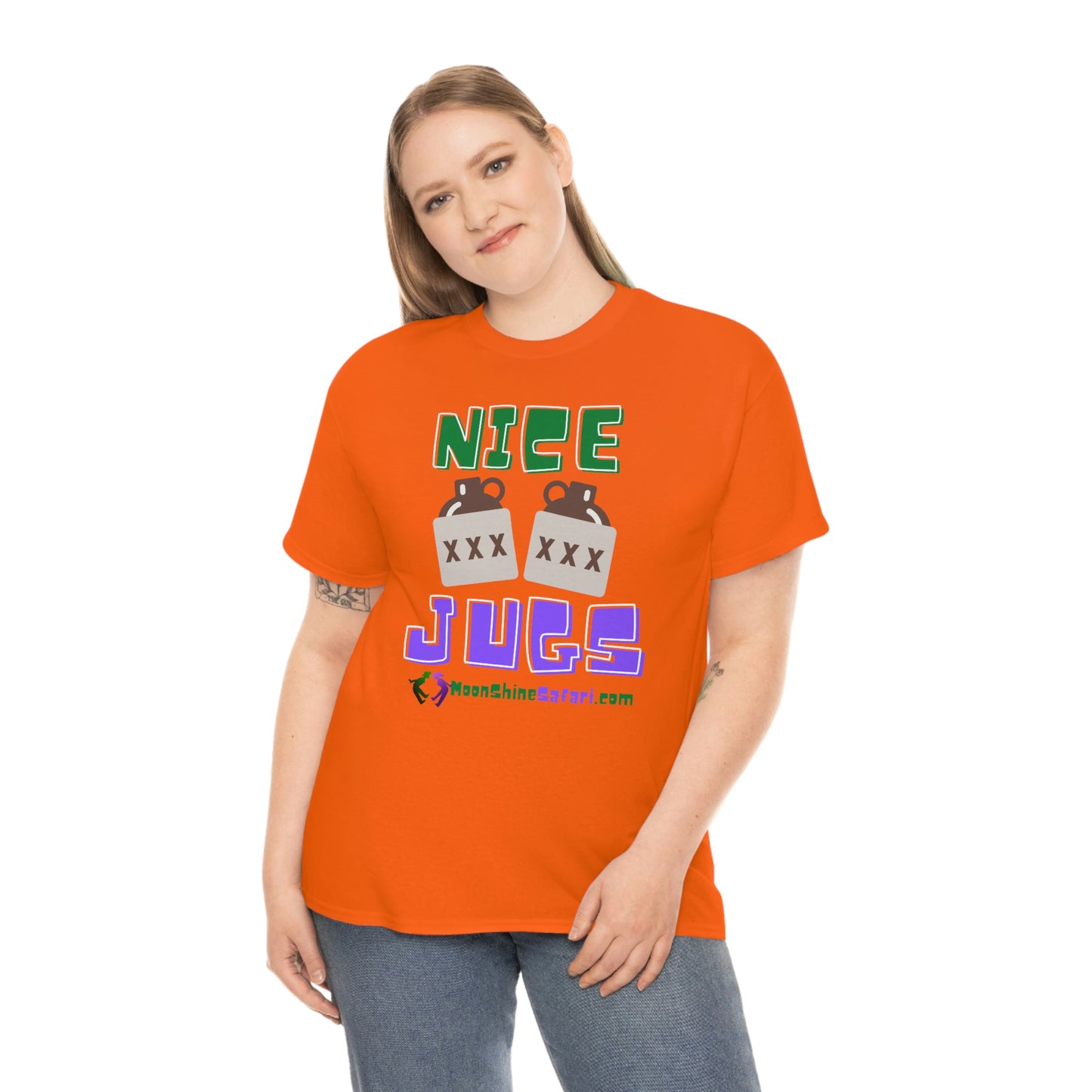 MoonShine Safari Nice Jugs Unisex Heavy Cotton Tee
