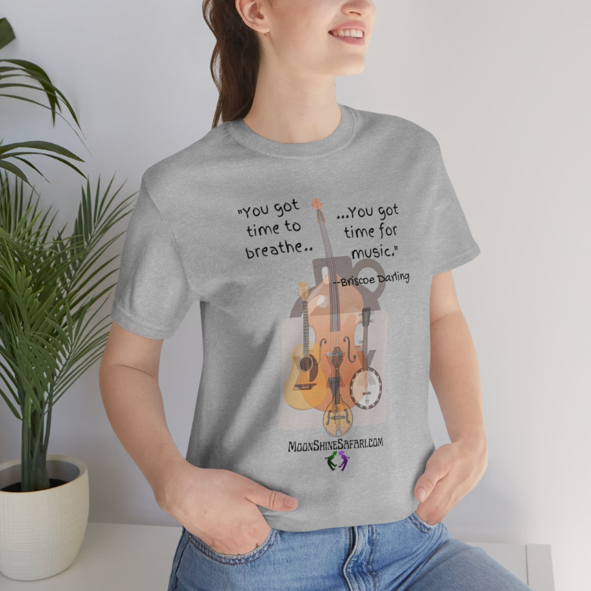 MoonShine Safari Briscoe Darling Unisex Jersey Short Sleeve Tee