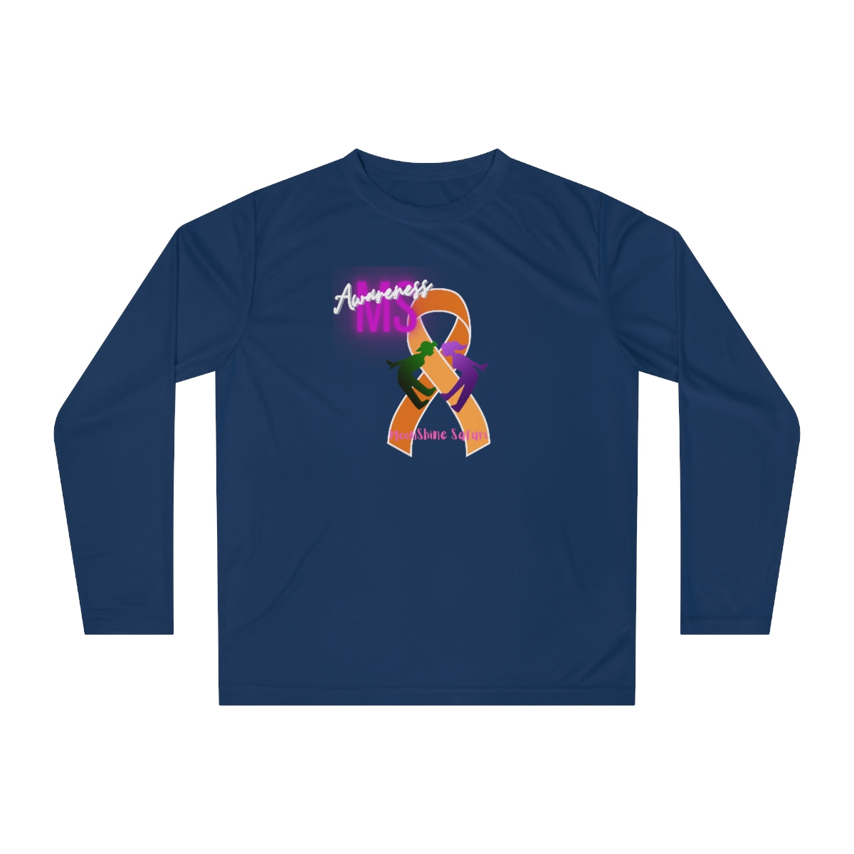 MoonShine Safari MS Awareness Unisex Performance Long Sleeve Shirt