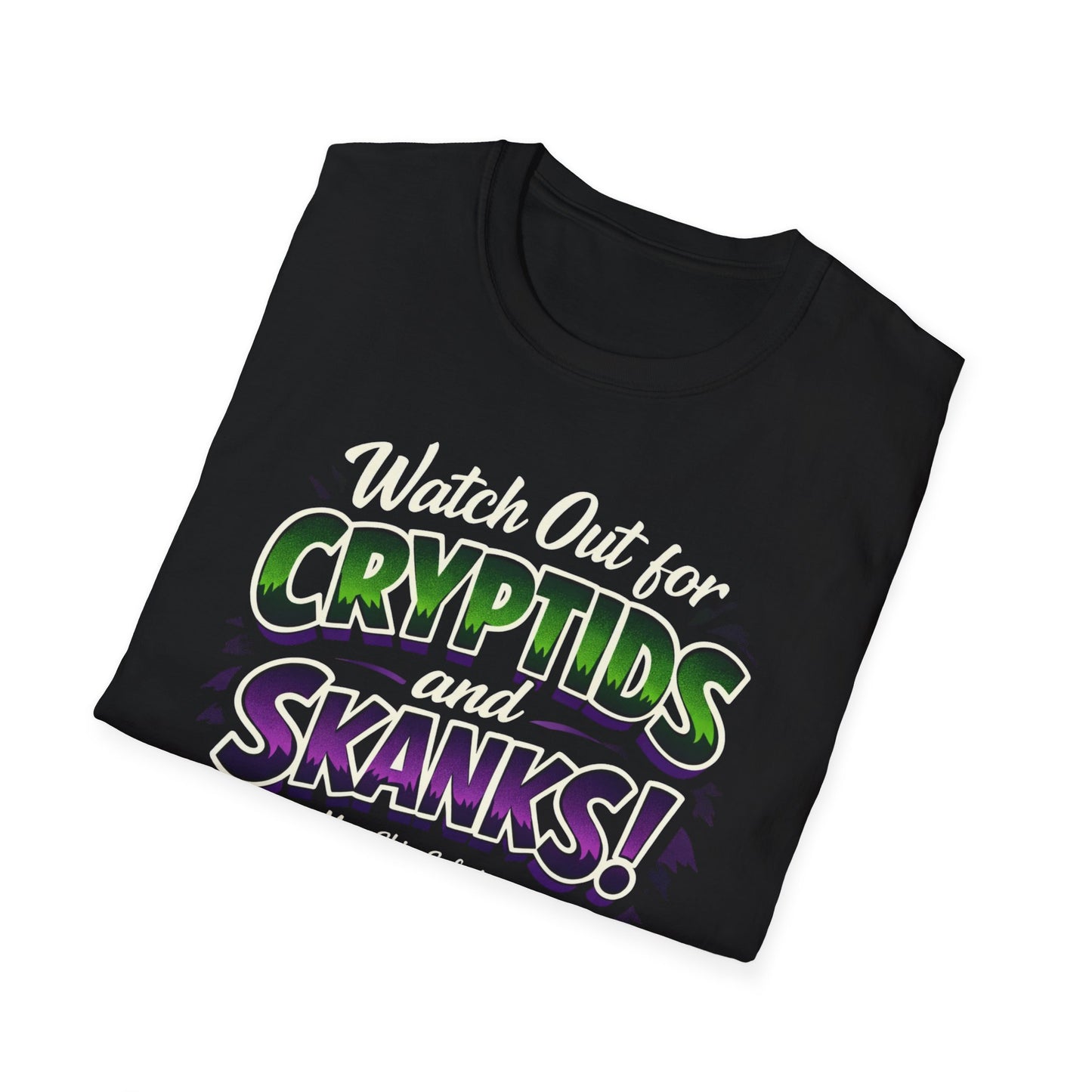 MoonShine Safari "Cryptids & Skanks" Unisex Softstyle T-Shirt