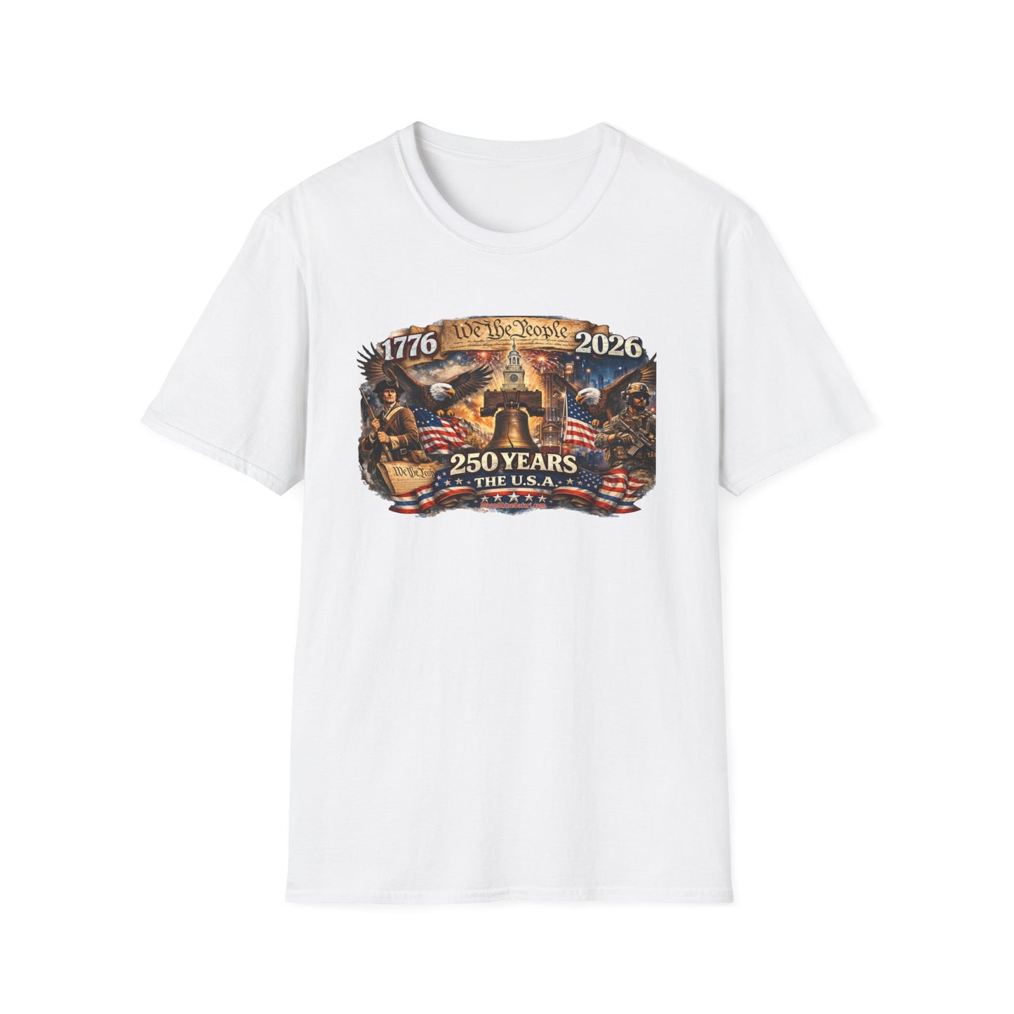 MoonShine Safari 250 Year USA Unisex Softstyle T-Shirt