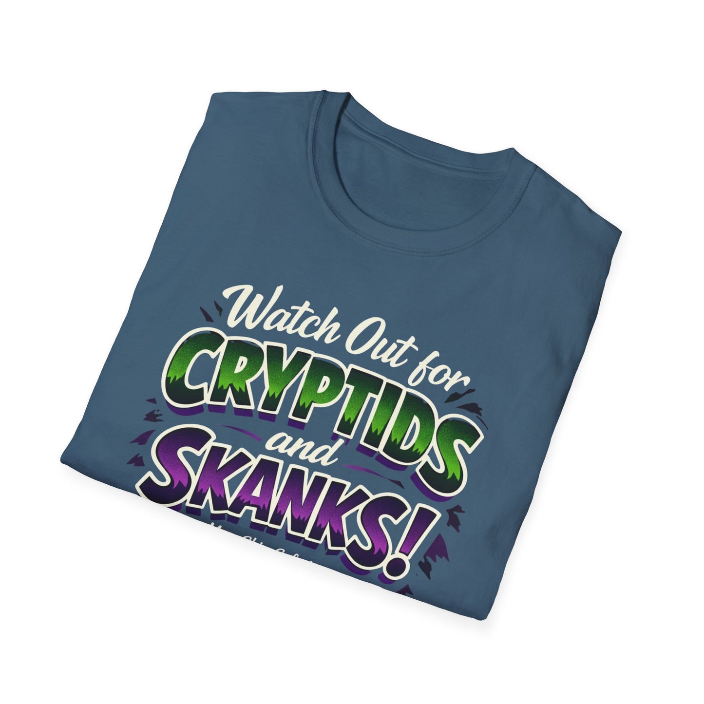 MoonShine Safari "Cryptids & Skanks" Unisex Softstyle T-Shirt