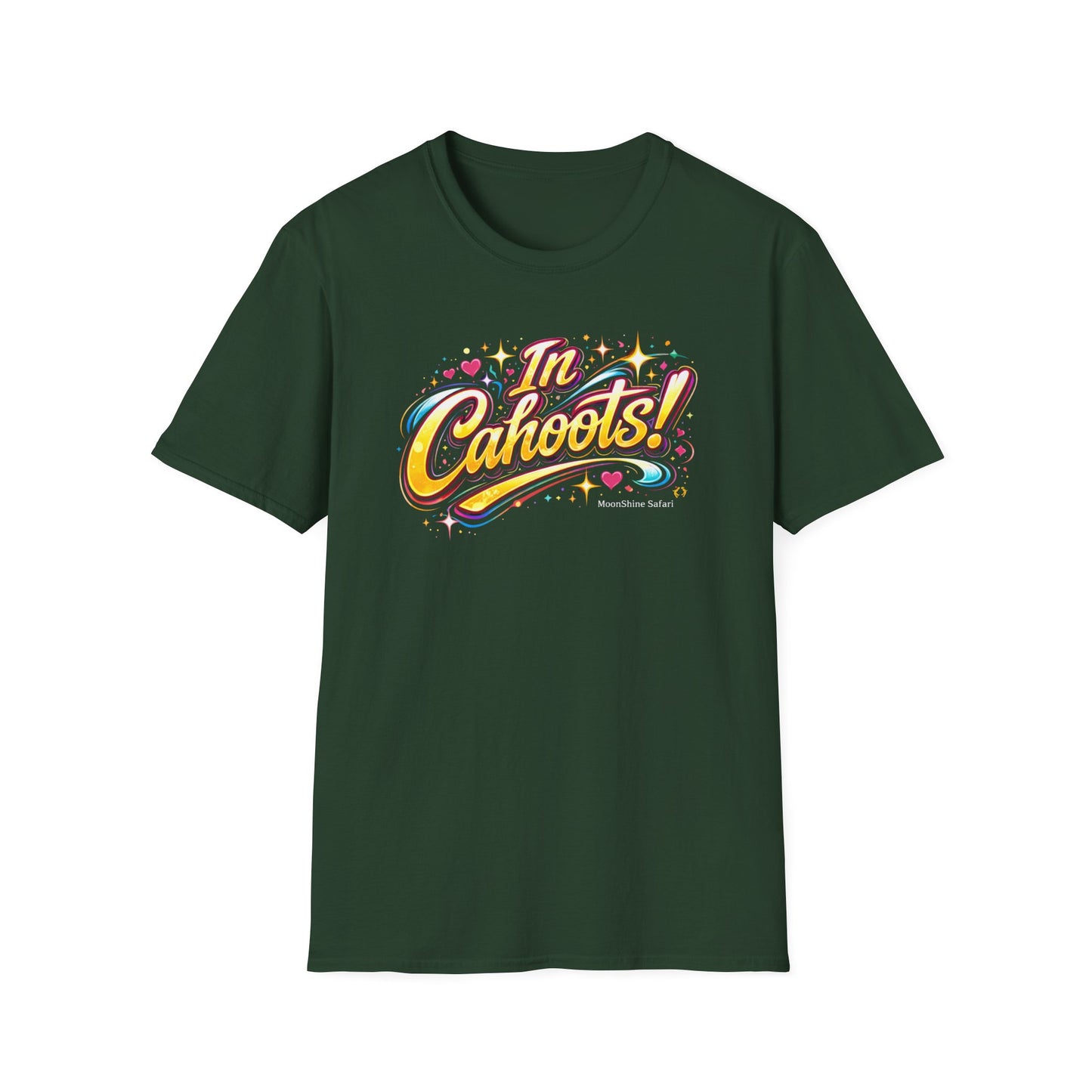MoonShine Safari "In Cahoots!" Unisex Softstyle T-Shirt