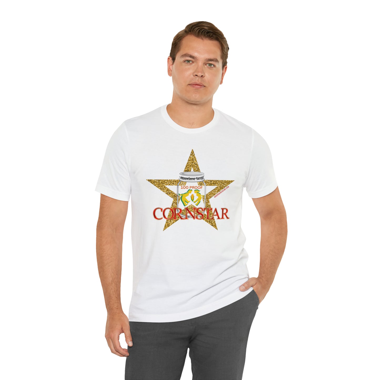 MoonShine Safari CORNSTAR Unisex Jersey Short Sleeve Tee