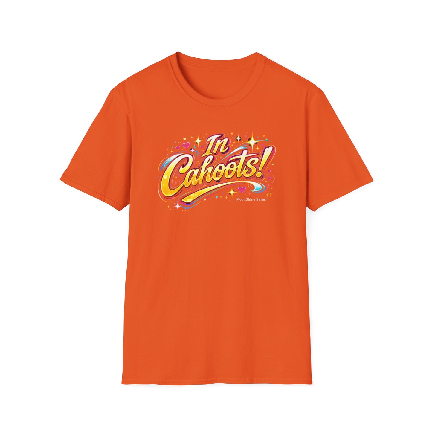 MoonShine Safari "In Cahoots!" Unisex Softstyle T-Shirt