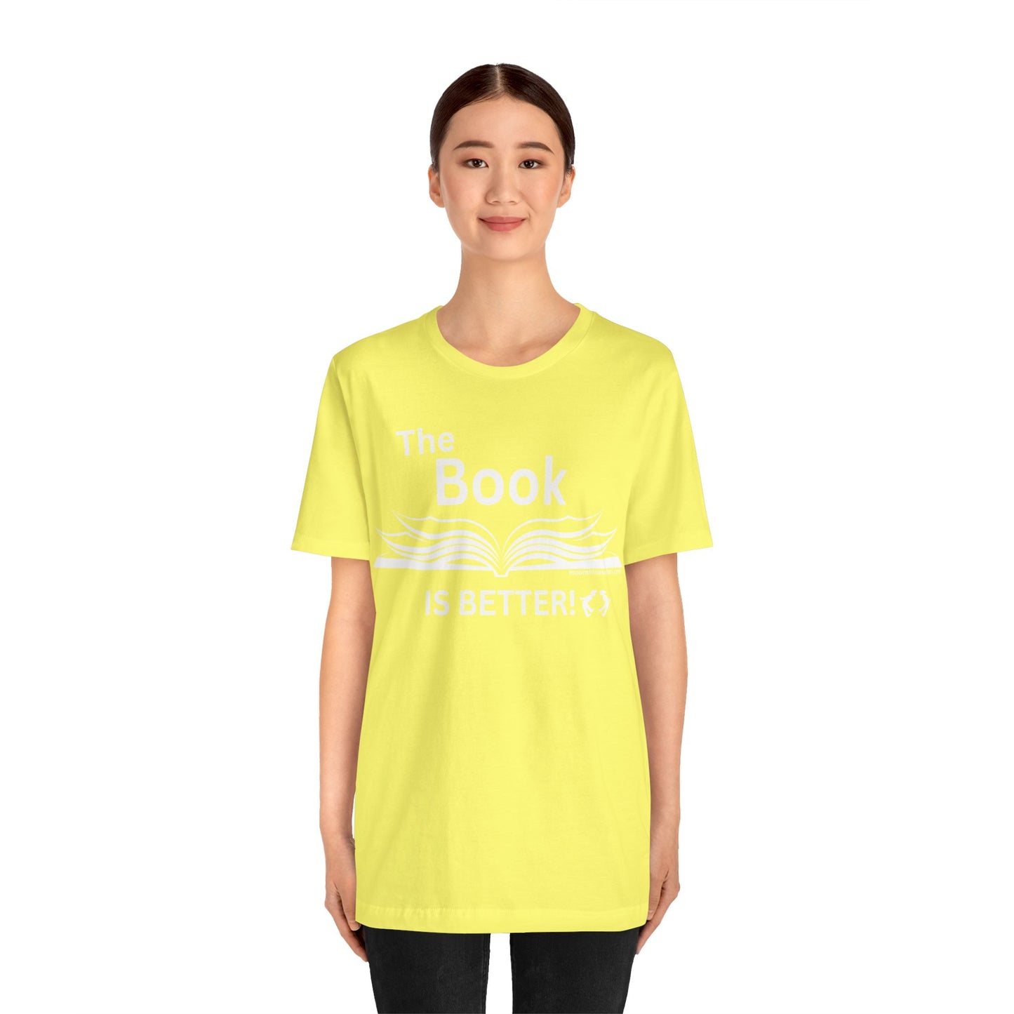 MoonShine Safari "The Book IS BETTER" Unisex Jersey Short Sleeve Tee