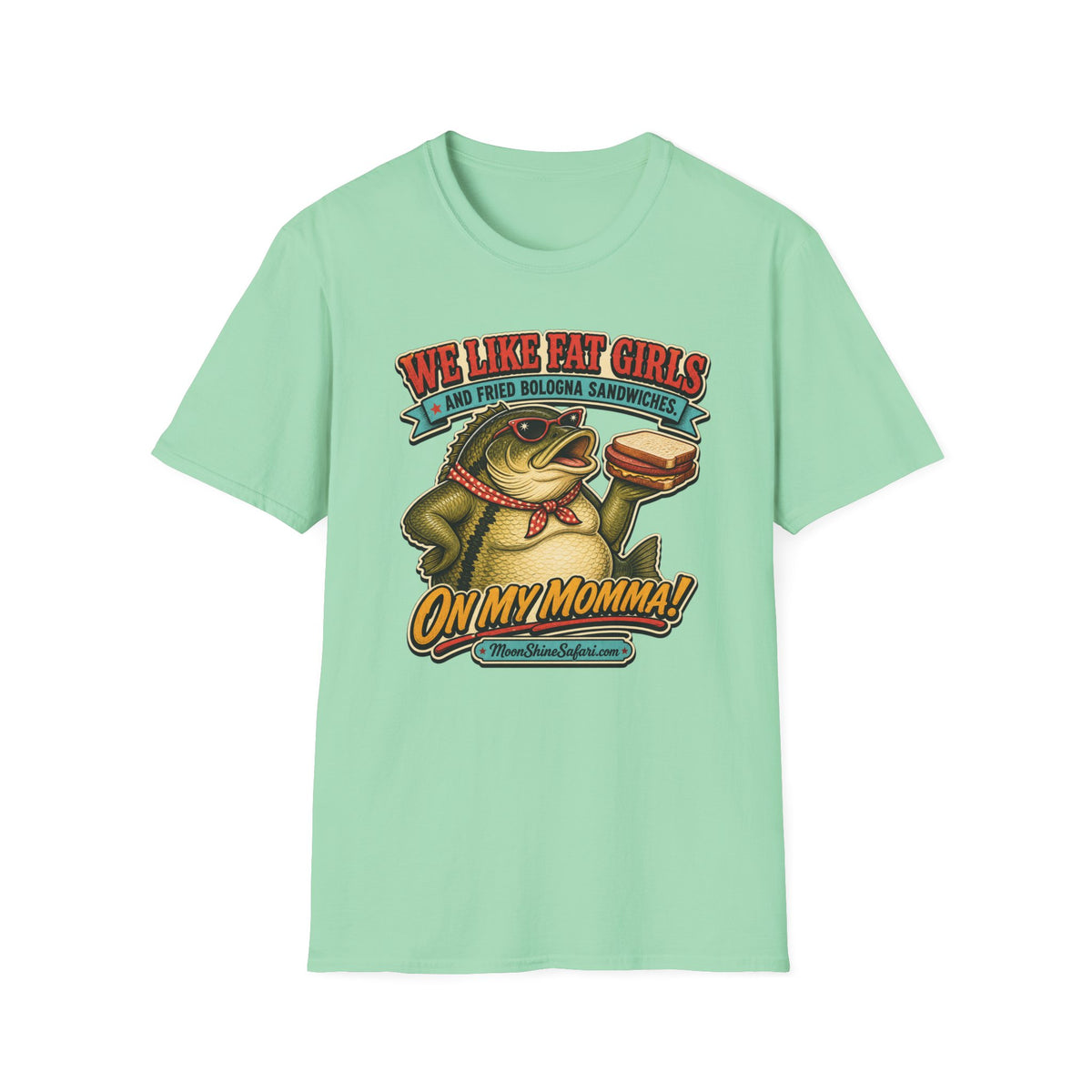 MoonShine Safari "On My Momma!" Unisex Softstyle T-Shirt