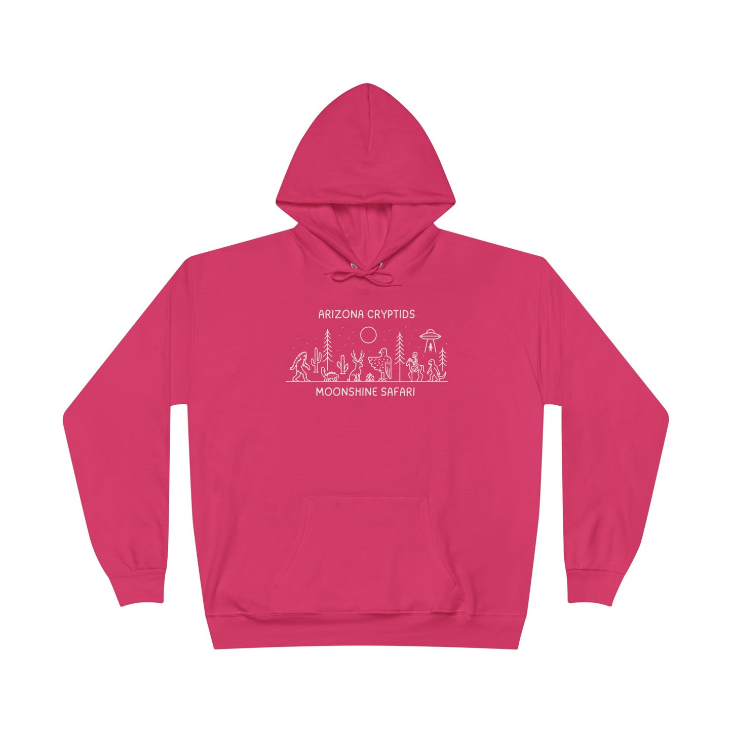 MoonShine Safari Arizona Cryptid Unisex  Pullover Hoodie Sweatshirt