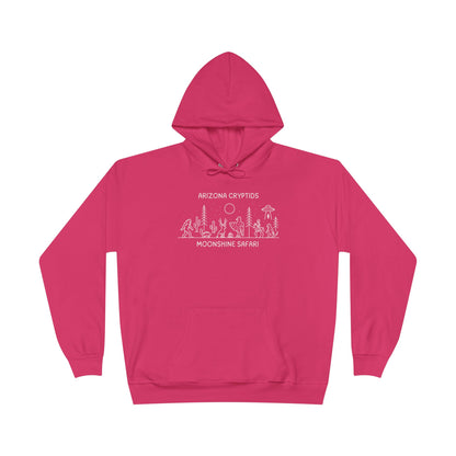 MoonShine Safari Arizona Cryptid Unisex  Pullover Hoodie Sweatshirt