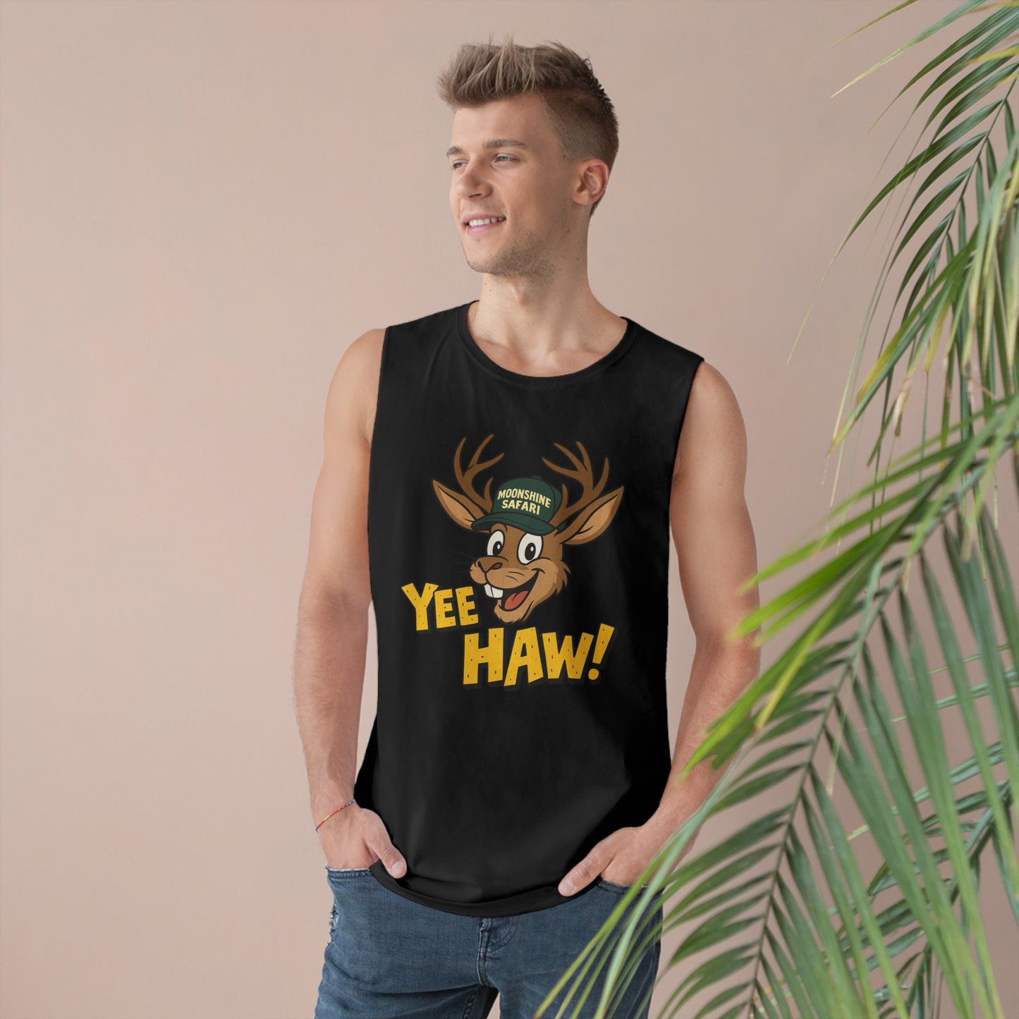 MoonShine Safari "YeeHaw Jack" Unisex Barnard Tank