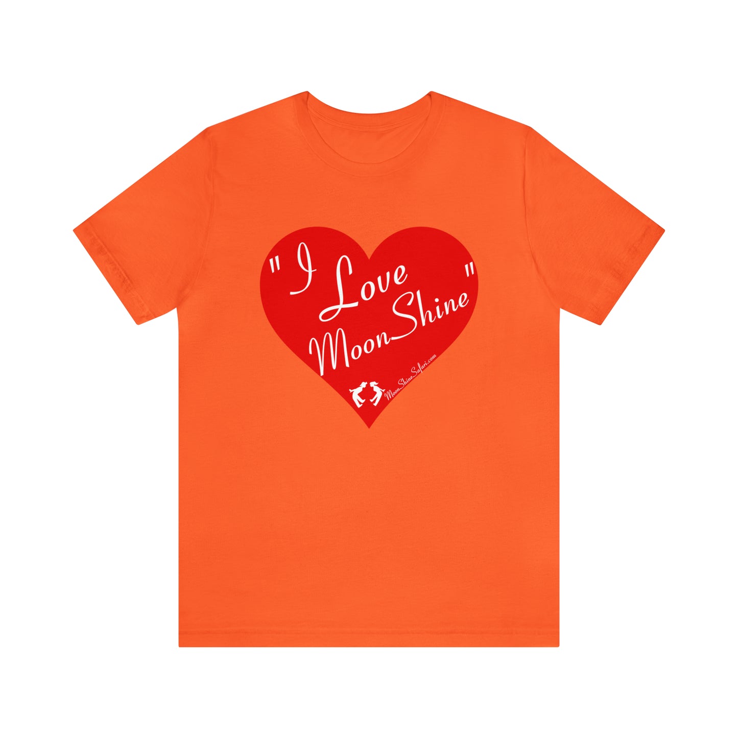 MoonShine Safari I Love MoonShine Unisex Jersey Short Sleeve Tee