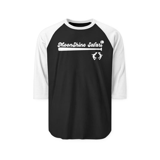 MoonShine Safari Baseball Unisex Three-Quarter Sleeve Raglan Shirt
