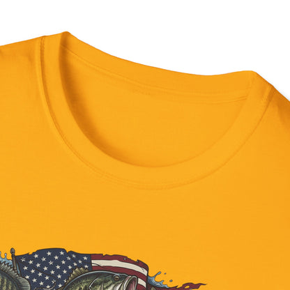 MoonShine Safari "USA 250 - Fish" Unisex Softstyle T-Shirt