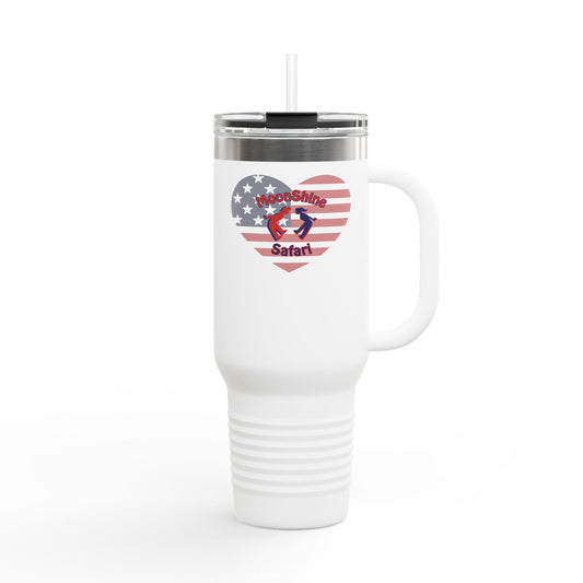MoonShine Safari "American Pride" Insulated Travel Mug, 40oz