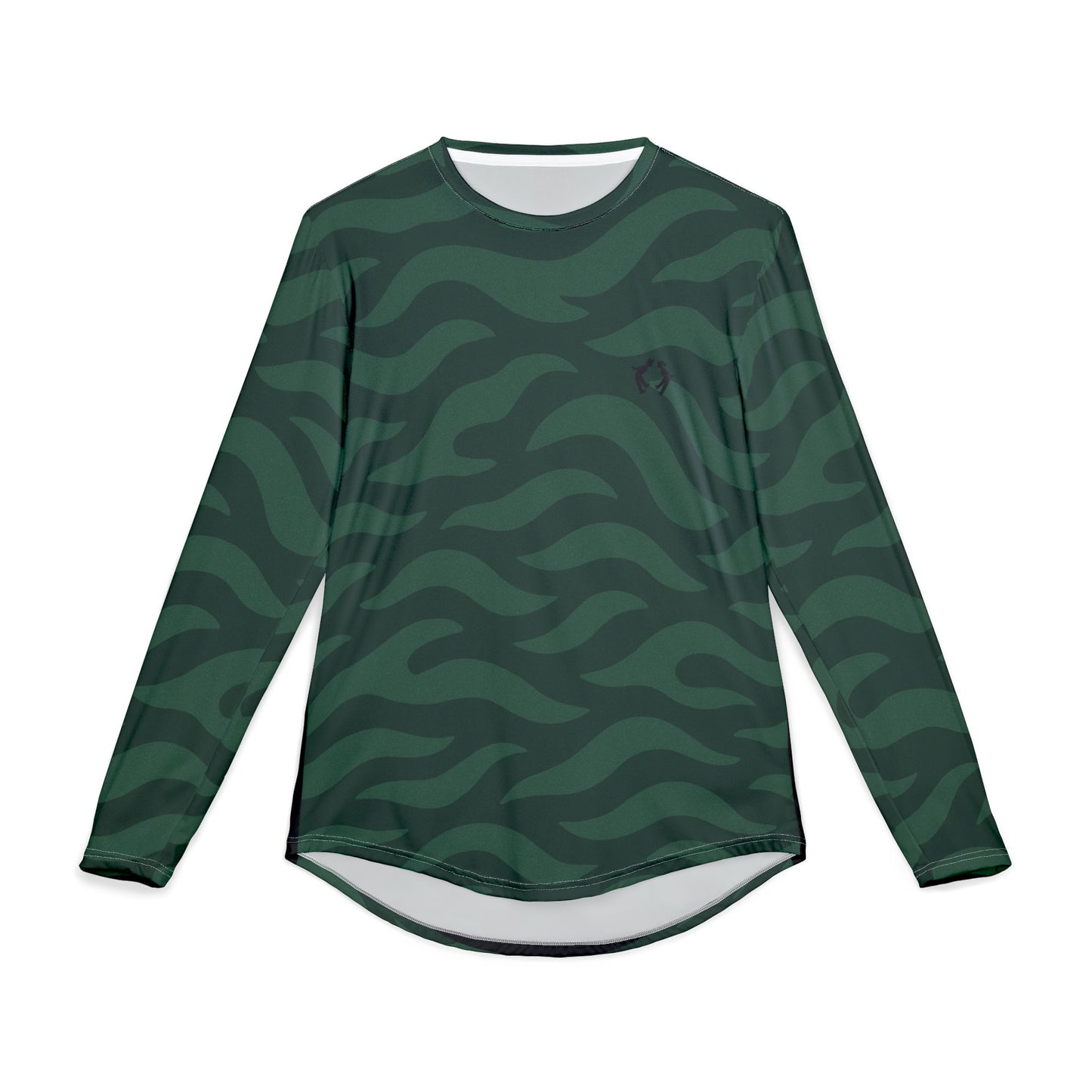 MoonShine Safari Cryptid Camo Collection [The Nessie] Unisex Performance Long Sleeve Shirt