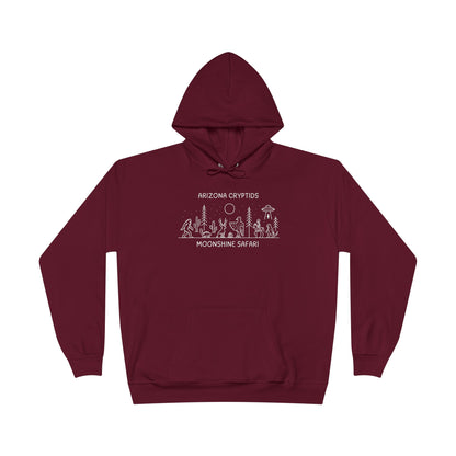 MoonShine Safari Arizona Cryptid Unisex  Pullover Hoodie Sweatshirt