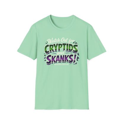 MoonShine Safari "Cryptids & Skanks" Unisex Softstyle T-Shirt