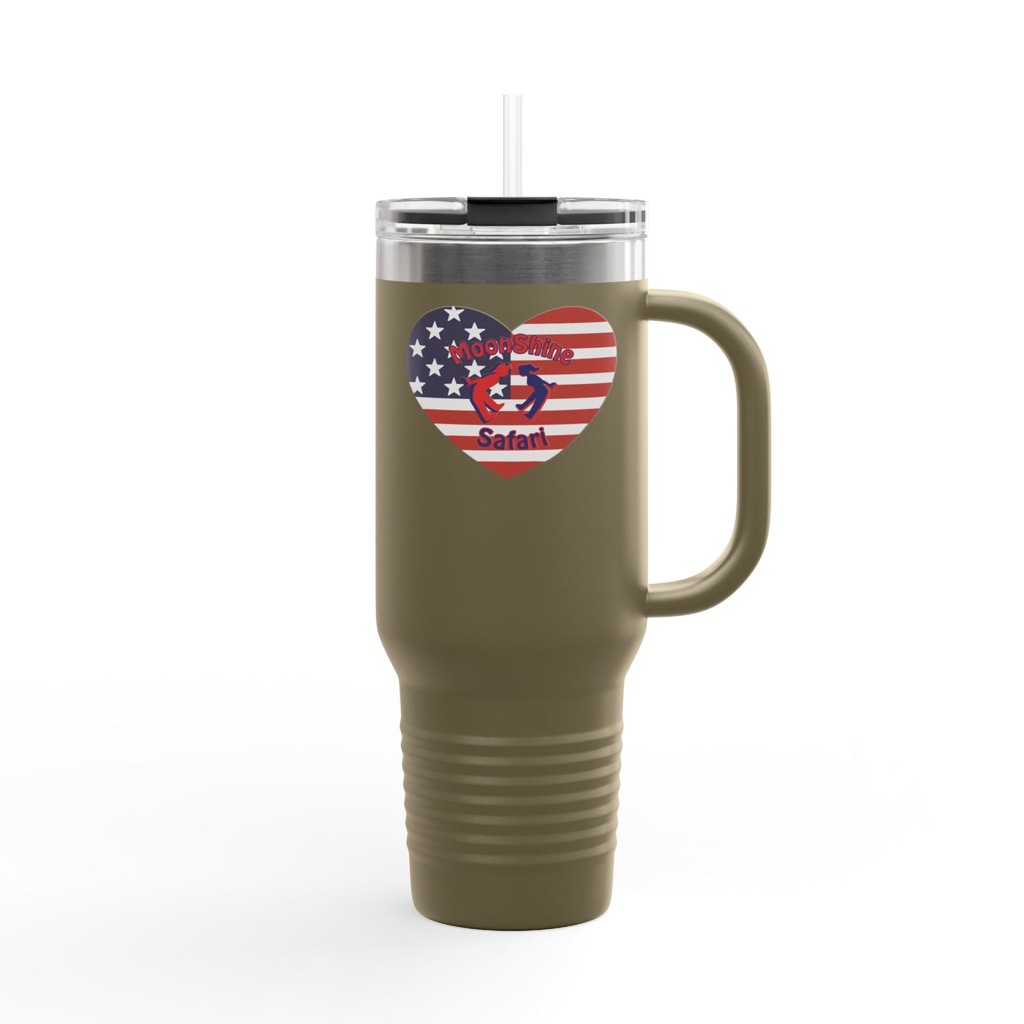 MoonShine Safari "American Pride" Insulated Travel Mug, 40oz