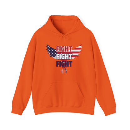 MoonShine Safari "FIGHT FIGHT FIGHT" Unisex Heavy Blend™ Hooded Sweatshirt