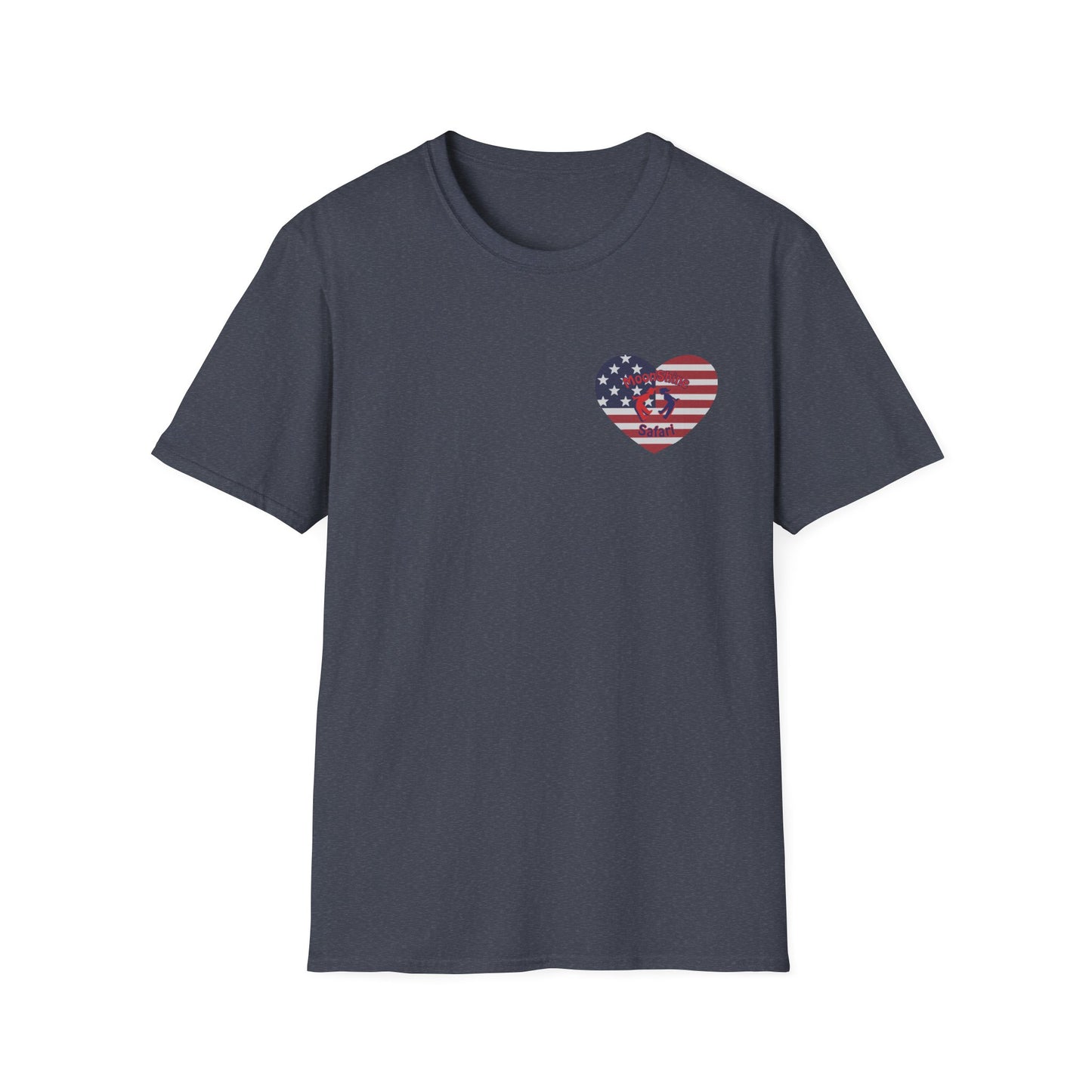 MoonShine Safari "American Bass" Unisex Softstyle T-Shirt