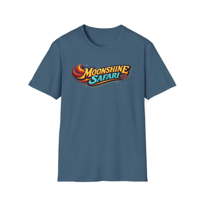 MoonShine Safari "FLT" (flame letter tee) Unisex Softstyle T-Shirt