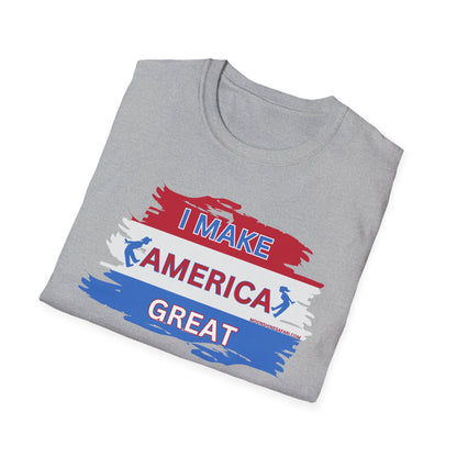 MoonShine Safari "I MAKE AMERICA GREAT" Unisex Softstyle T-Shirt