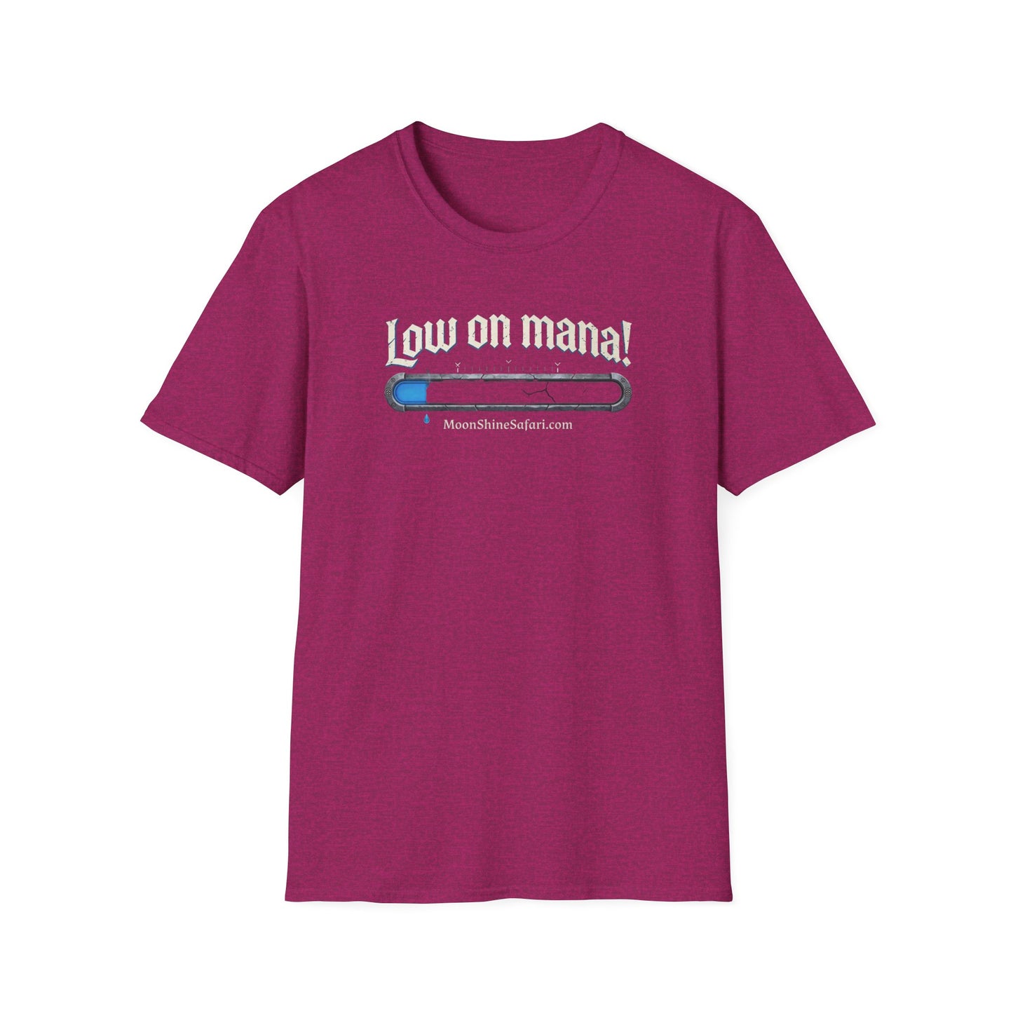 MoonShine Safari "Low On Mana!" Unisex Softstyle T-Shirt