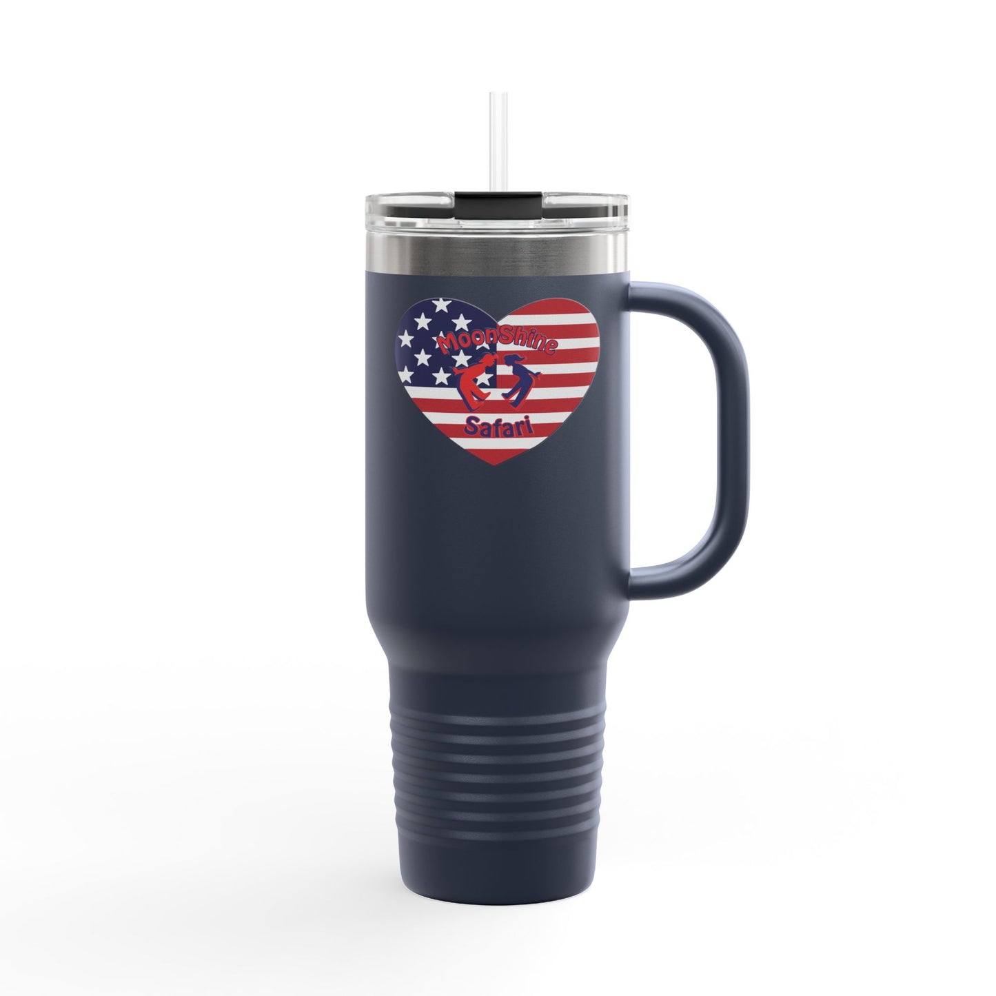 MoonShine Safari "American Pride" Insulated Travel Mug, 40oz