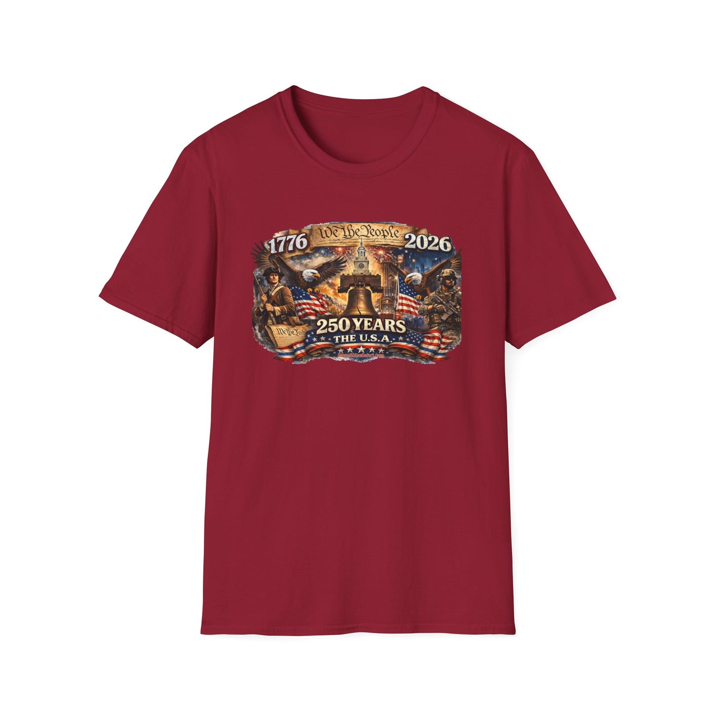 MoonShine Safari 250 Year USA Unisex Softstyle T-Shirt