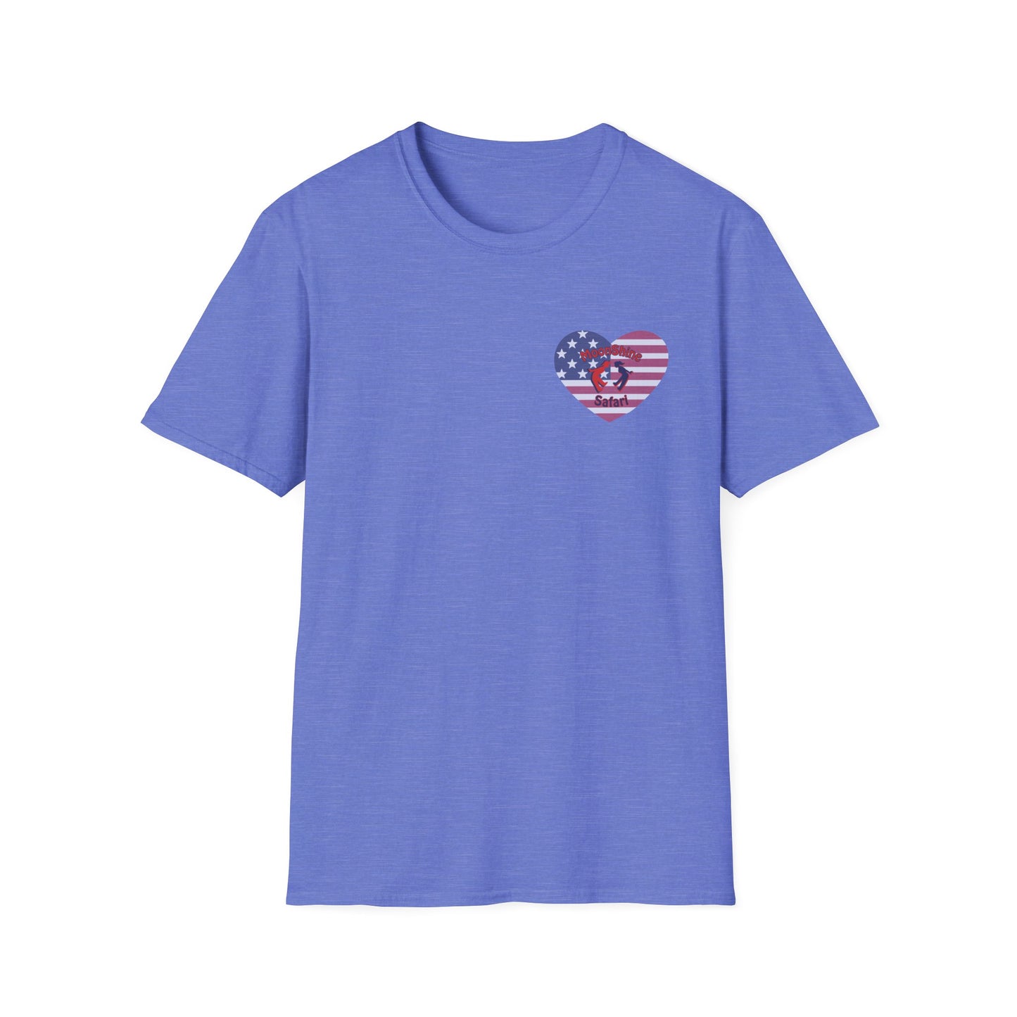 MoonShine Safari "American Bass" Unisex Softstyle T-Shirt
