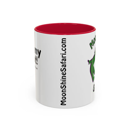 MoonShine Safari "Kiss my foot!" Colorful Mugs (11oz, 15oz)