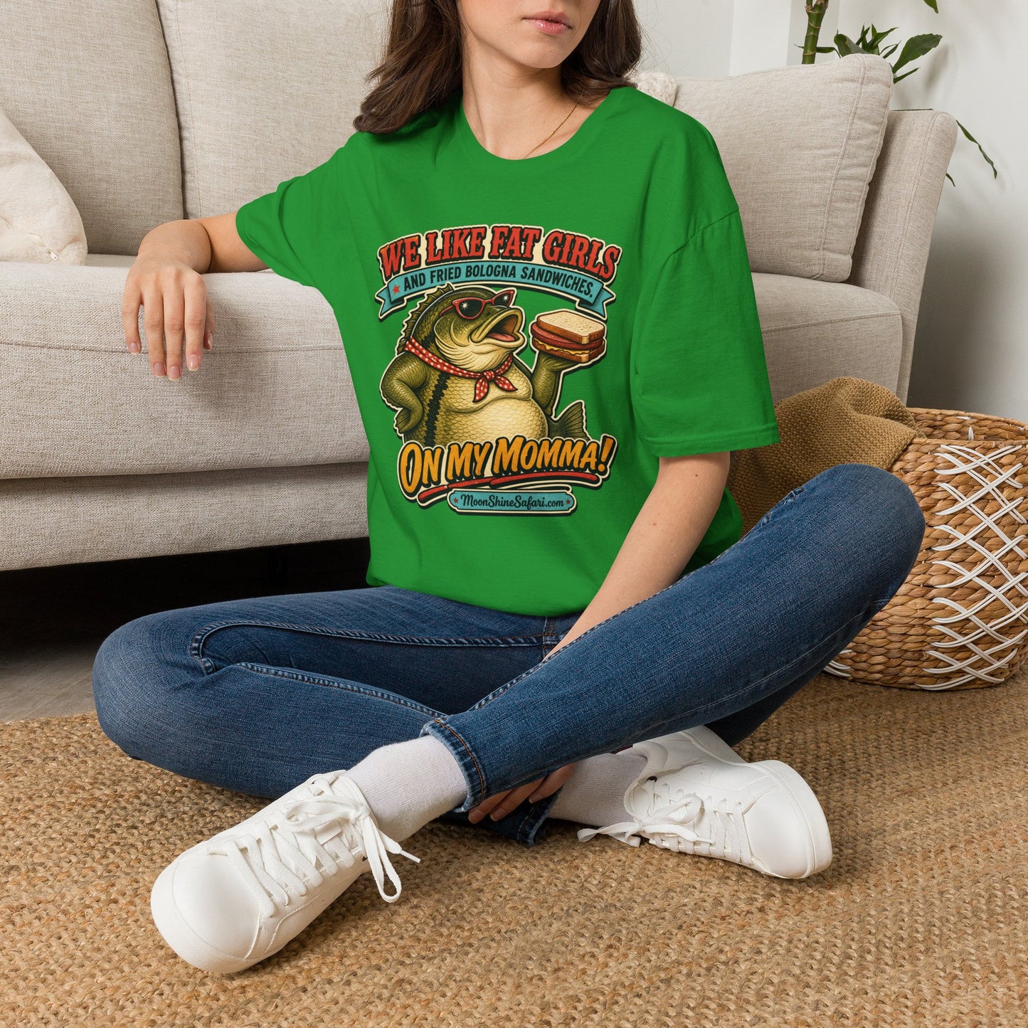 MoonShine Safari "On My Momma!" Unisex Softstyle T-Shirt