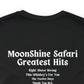 MoonShine Safari 30th Anniversary Greatest Hits Unisex Jersey Short Sleeve Tee