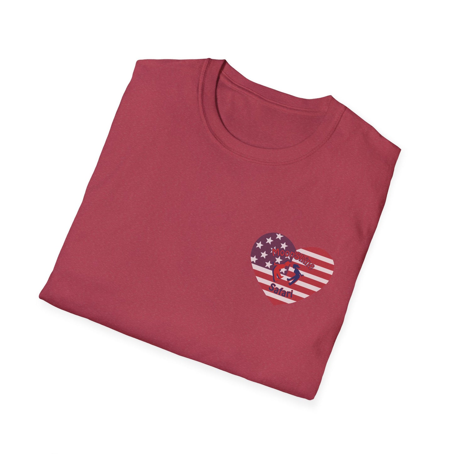 MoonShine Safari "American Bass" Unisex Softstyle T-Shirt