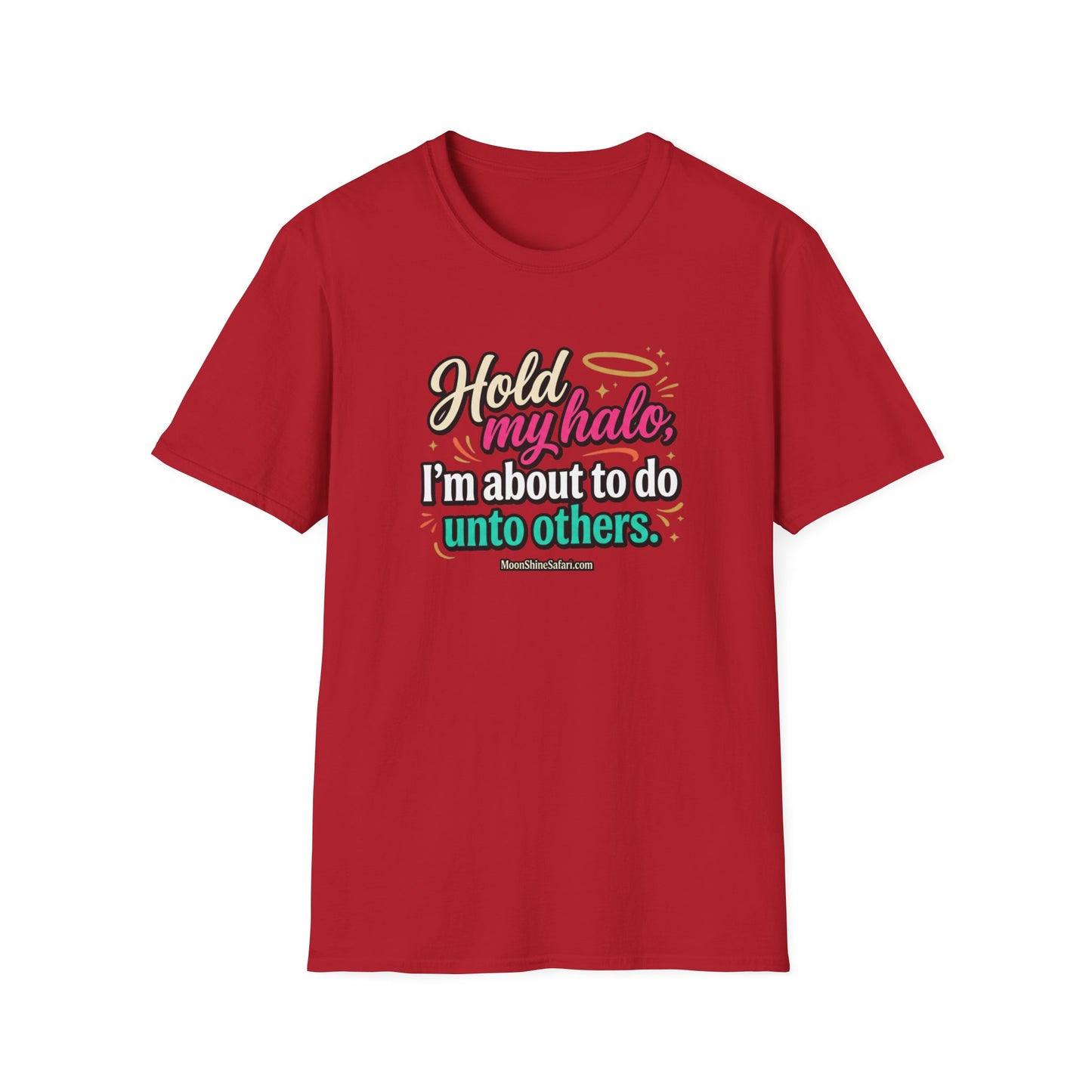 MoonShine Safari "Hold My Halo" Unisex Softstyle T-Shirt