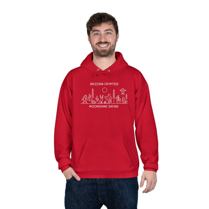 MoonShine Safari Arizona Cryptid Unisex  Pullover Hoodie Sweatshirt