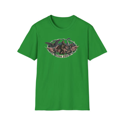 MoonShine Safari "USA 250- Cryptid Unisex Softstyle T-Shirt
