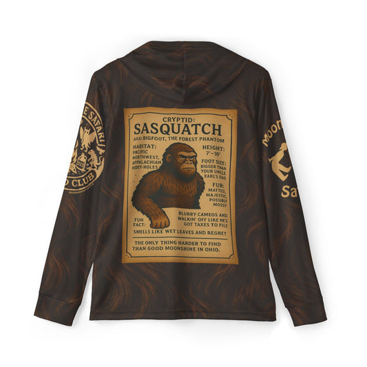 MoonShine Safari Cryptid Club Collection [The Squatch] Unisex Sports Warmup Hoodie