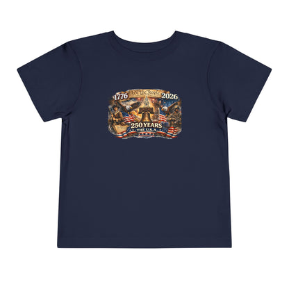 MoonShine Safari 250 Year USA Toddler Short Sleeve Tee