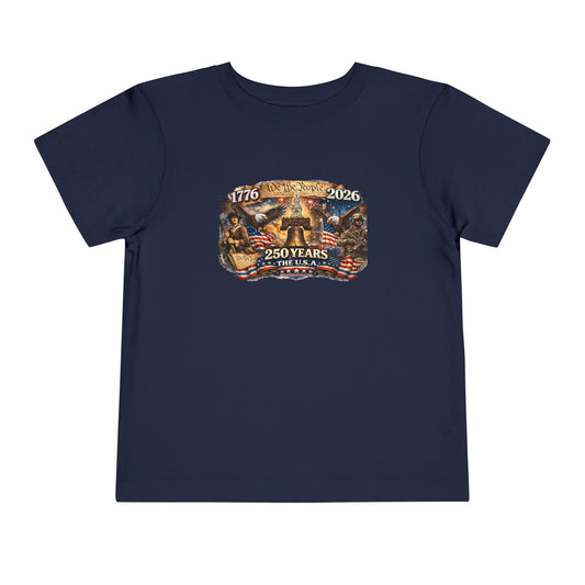 MoonShine Safari 250 Year USA Toddler Short Sleeve Tee