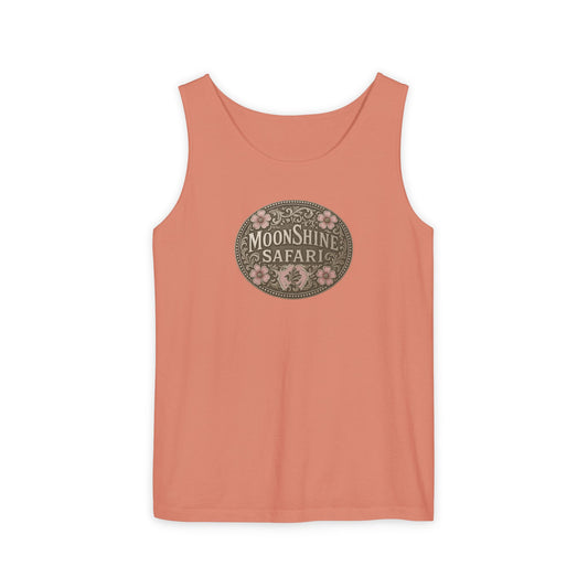 MoonShine Safari Women's Beltbuckle Unisex Garment-Dyed Tank Top