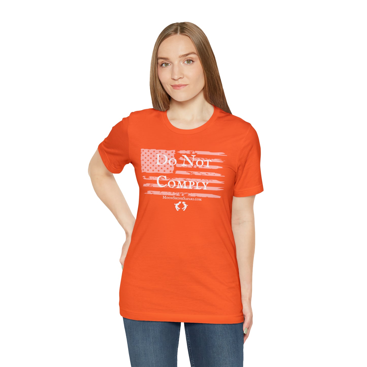 MoonShine Safari DO NOT COMPLY Unisex Jersey Short Sleeve Tee