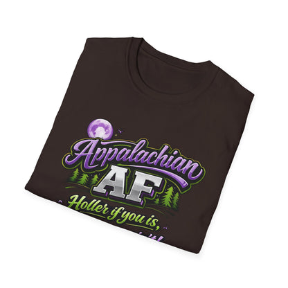 MoonShine Safari "Appalachian AF" Unisex Softstyle T-Shirt