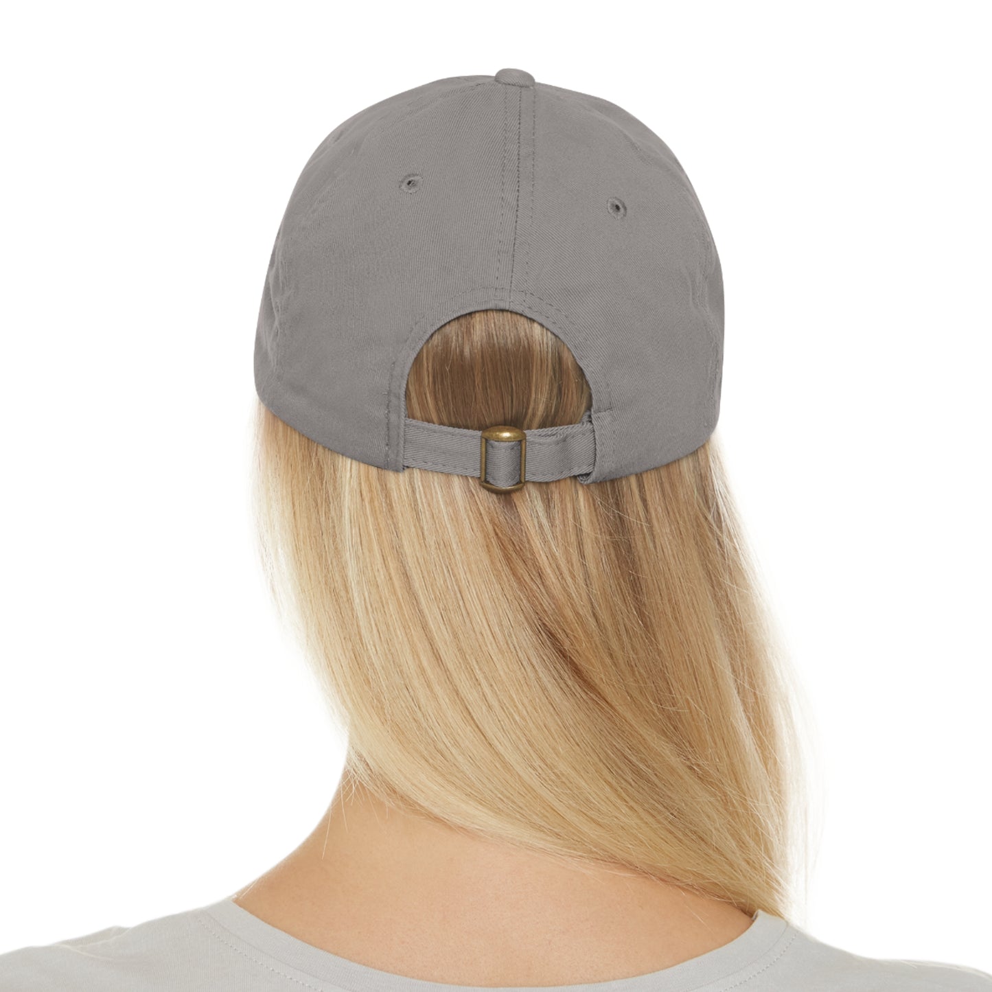 MoonShine Safari Dad Hat with Leather Patch