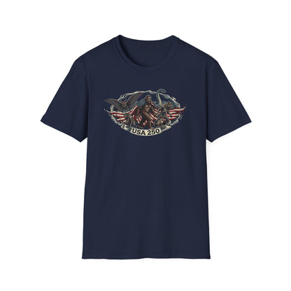 MoonShine Safari "USA 250- Cryptid Unisex Softstyle T-Shirt