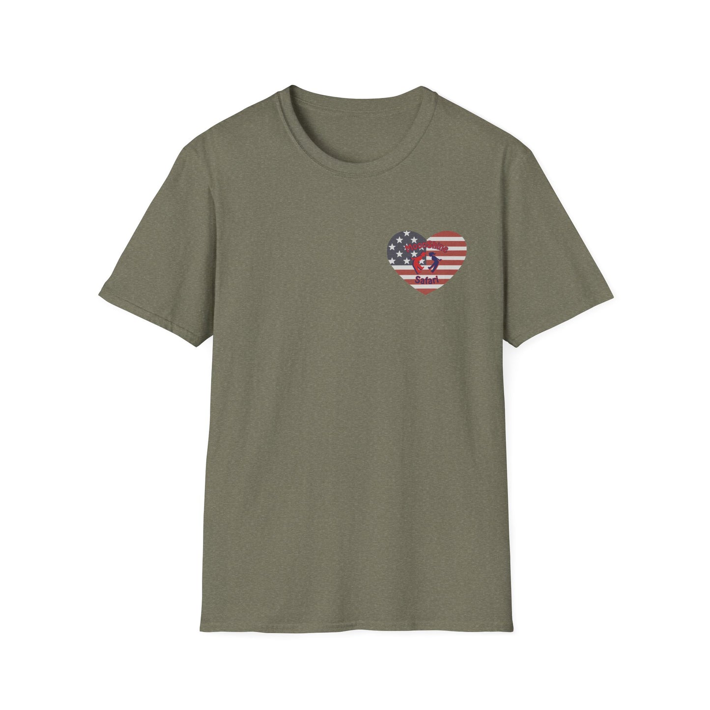 MoonShine Safari "American Bass" Unisex Softstyle T-Shirt