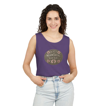 MoonShine Safari Women's Beltbuckle Unisex Garment-Dyed Tank Top