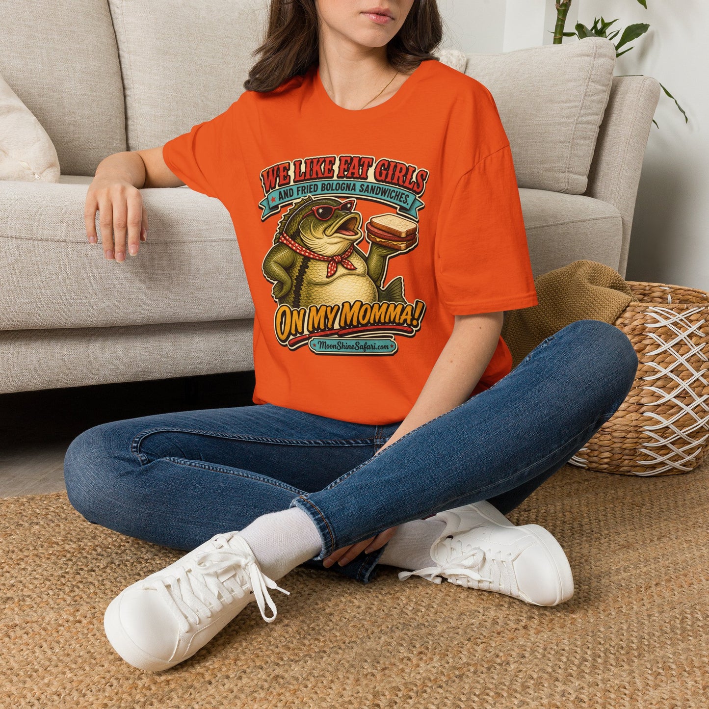 MoonShine Safari "On My Momma!" Unisex Softstyle T-Shirt